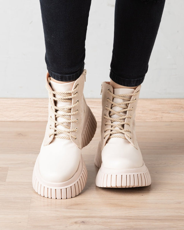 Botas Gazkpo - Nude - Tienda Nébula