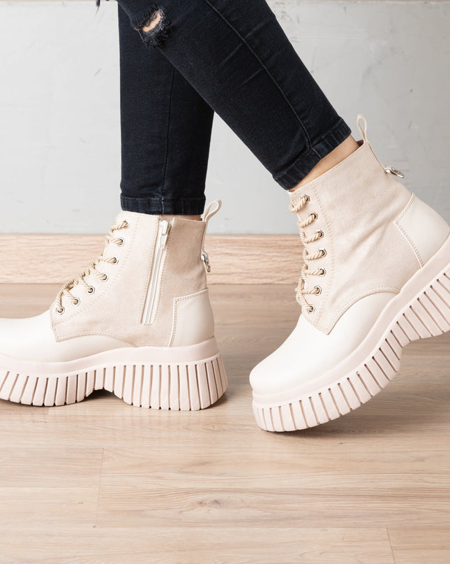 Botas Gazkpo - Nude - Tienda Nébula
