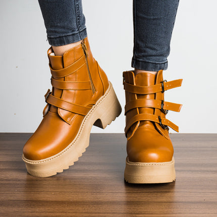 Botas Guadalupe - Camel - Tienda Nébula
