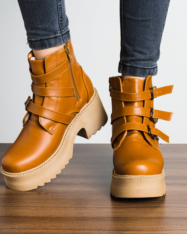 Botas Guadalupe - Camel - Tienda Nébula