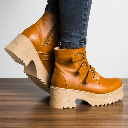 Botas Guadalupe - Camel - Tienda Nébula