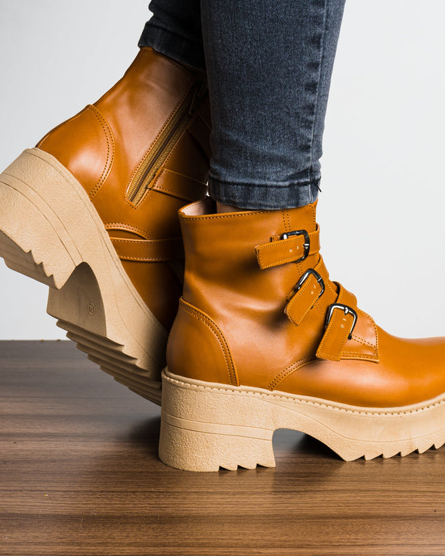Botas Guadalupe - Camel - Tienda Nébula