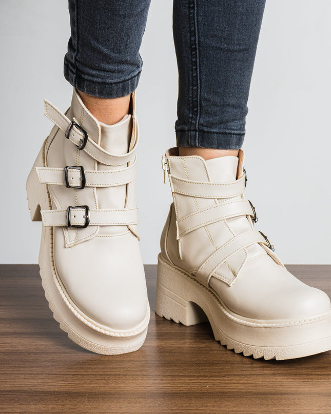 Botas Guadalupe - Nude - Tienda Nébula