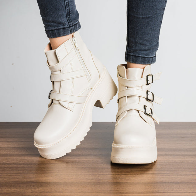 Botas Guadalupe - Nude - Tienda Nébula