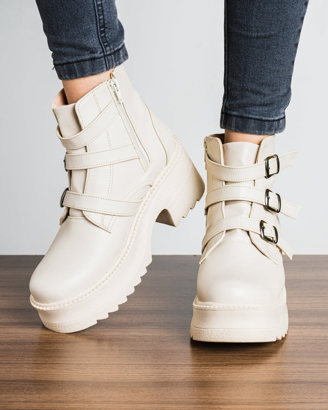 Botas Guadalupe - Nude - Tienda Nébula