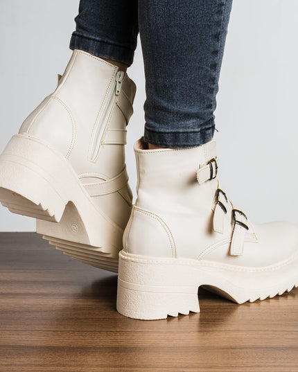 Botas Guadalupe - Nude - Tienda Nébula