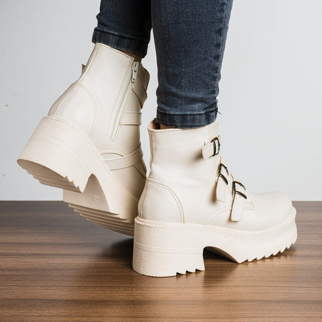 Botas Guadalupe - Nude - Tienda Nébula
