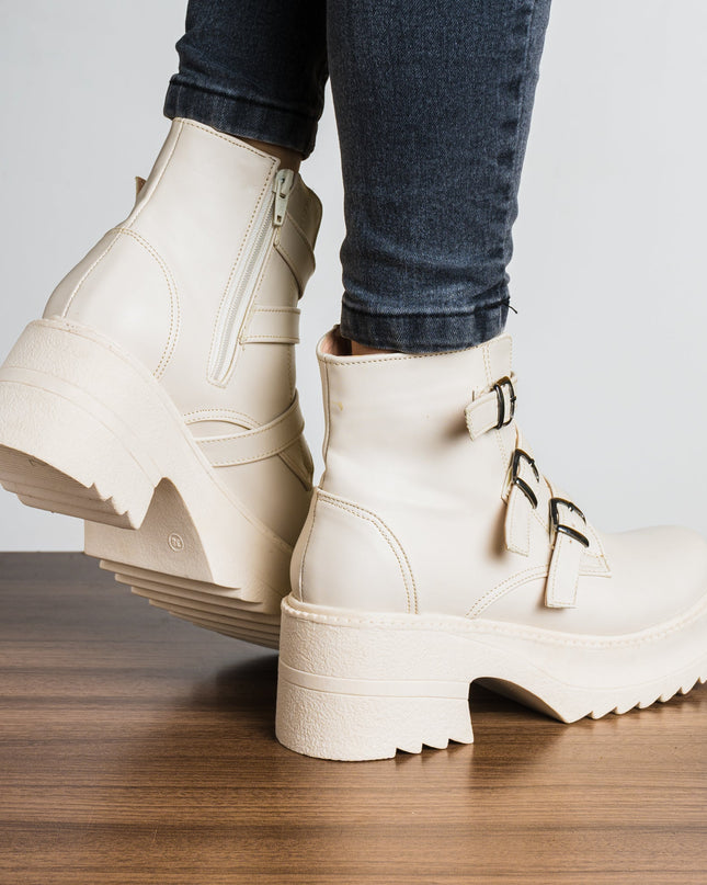 Botas Guadalupe - Nude - Tienda Nébula