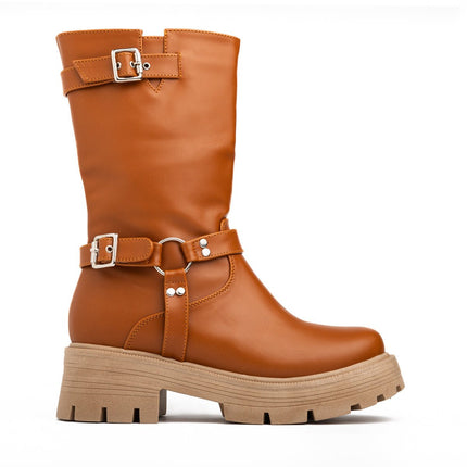Botas Hole - Camel - Tienda Nébula