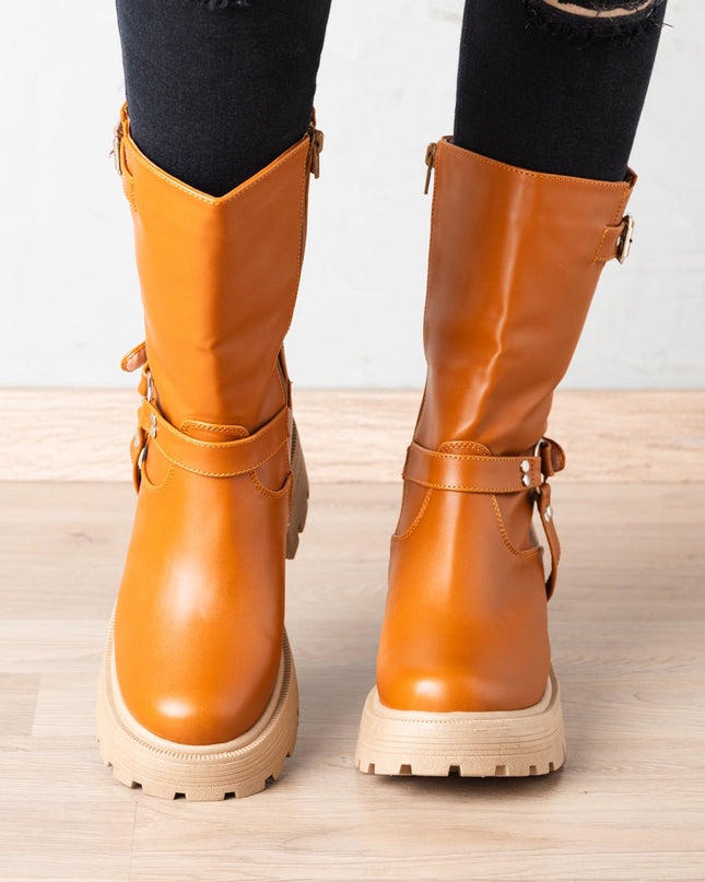 Botas Hole - Camel - Tienda Nébula