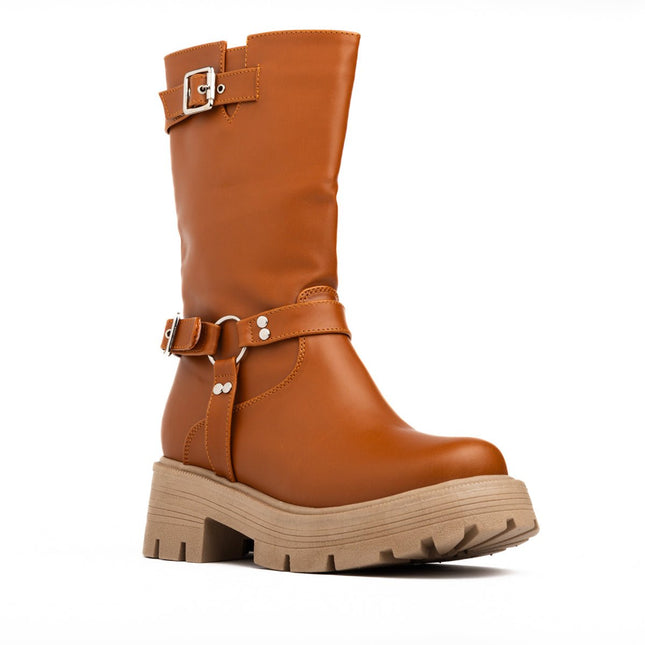 Botas Hole - Camel - Tienda Nébula