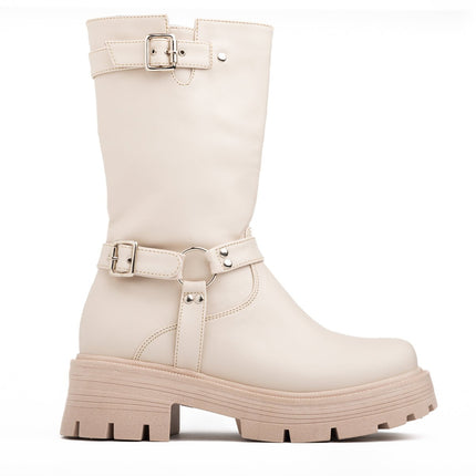 Botas Hole - Nude - Tienda Nébula