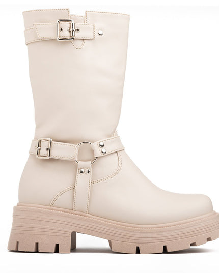 Botas Hole - Nude - Tienda Nébula