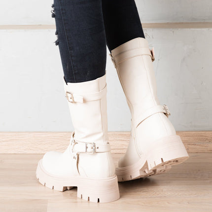 Botas Hole - Nude - Tienda Nébula