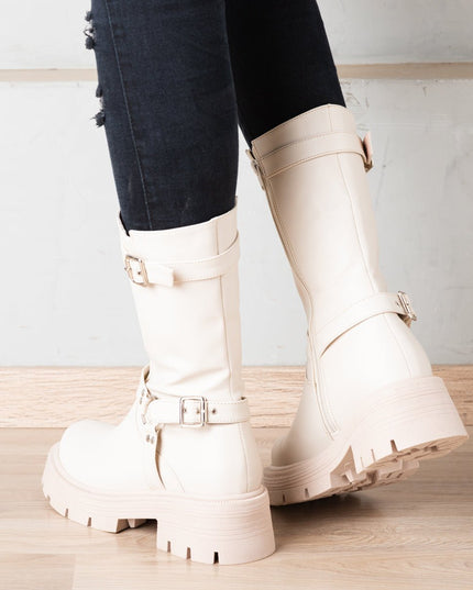 Botas Hole - Nude - Tienda Nébula