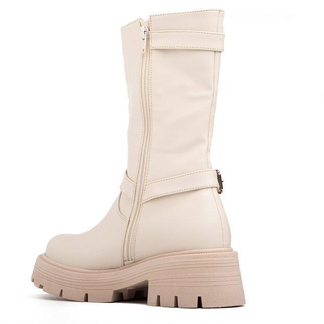 Botas Hole - Nude - Tienda Nébula