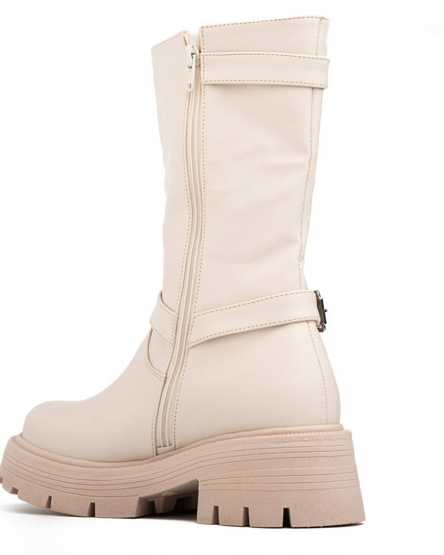 Botas Hole - Nude - Tienda Nébula