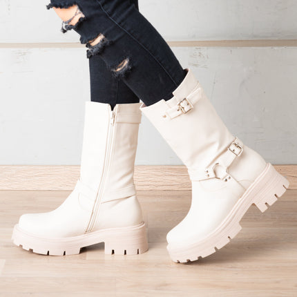 Botas Hole - Nude - Tienda Nébula