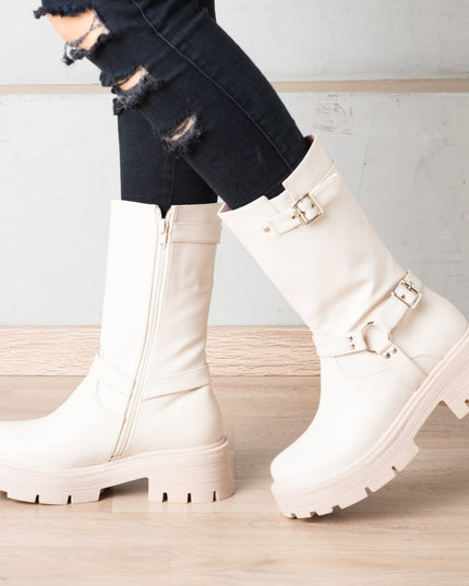 Botas Hole - Nude - Tienda Nébula