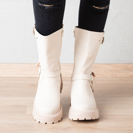 Botas Hole - Nude - Tienda Nébula