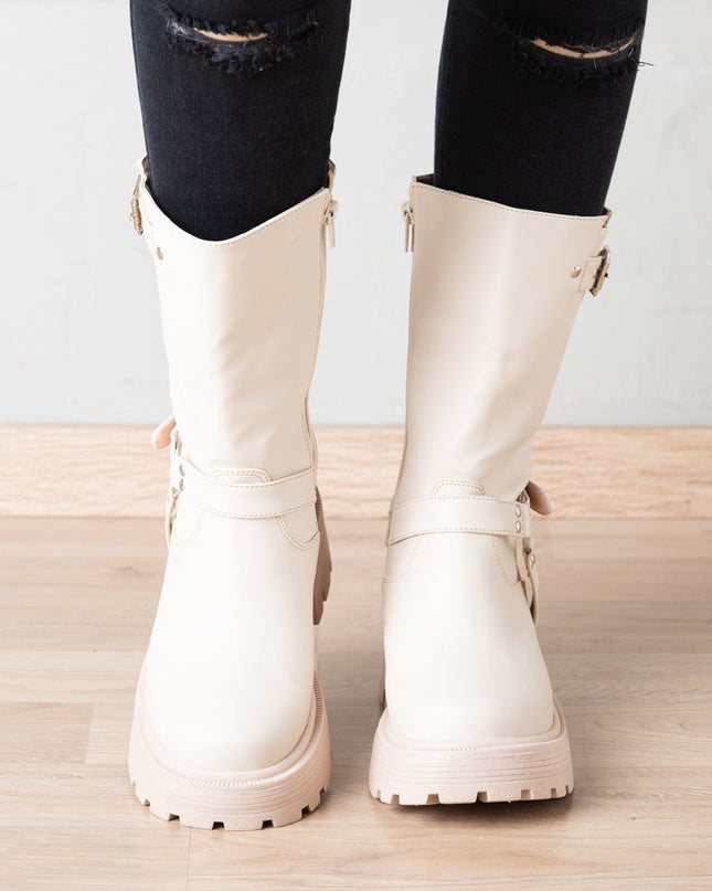 Botas Hole - Nude - Tienda Nébula
