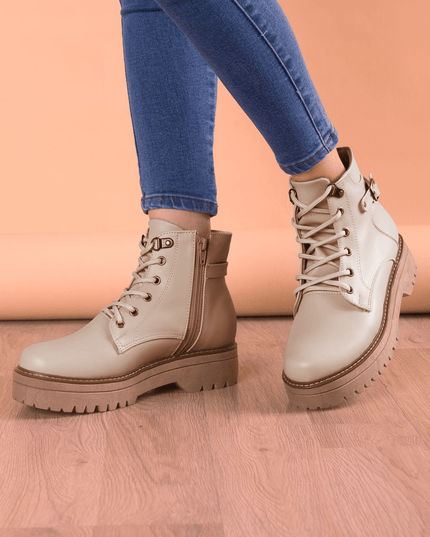 Botas Itagua - Beige - Tienda Nébula
