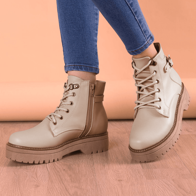 Botas Itagua - Beige - Tienda Nébula