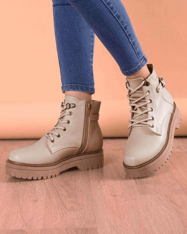 Botas Itagua - Beige - Tienda Nébula