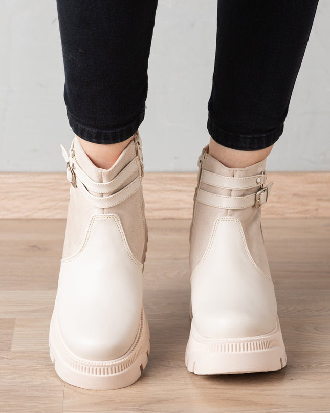 Botas Itala - Nude - Tienda Nébula