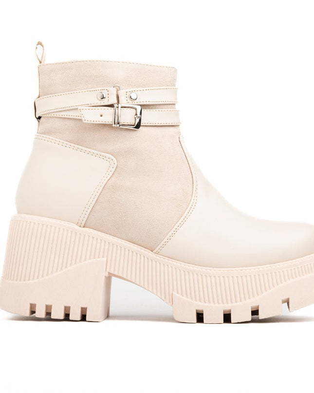 Botas Itala - Nude - Tienda Nébula