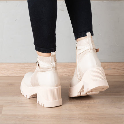 Botas Itala - Nude - Tienda Nébula