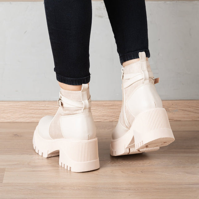 Botas Itala - Nude - Tienda Nébula