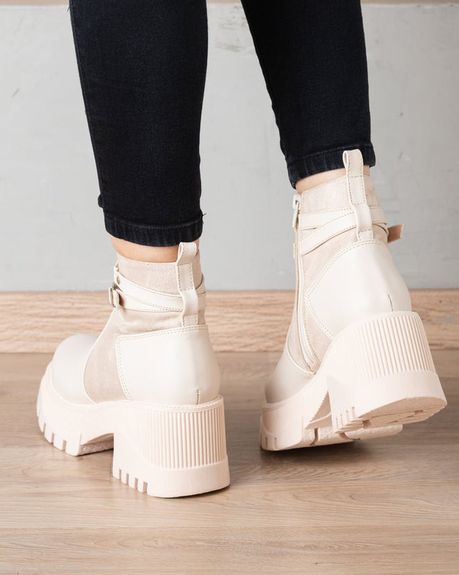 Botas Itala - Nude - Tienda Nébula