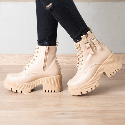 Botas Kaima - Beige - Tienda Nébula
