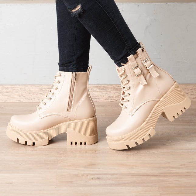 Botas Kaima - Beige - Tienda Nébula
