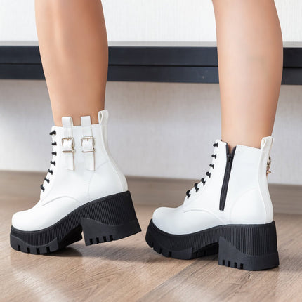 Botas Kaima - Blanco - Tienda Nébula