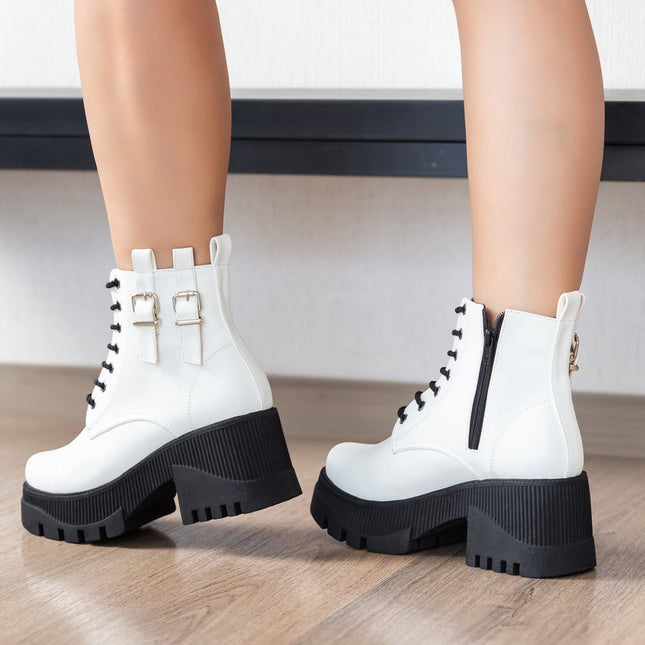 Botas Kaima - Blanco - Tienda Nébula