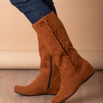 Botas Karratha - Camel Gamuza - Tienda Nébula