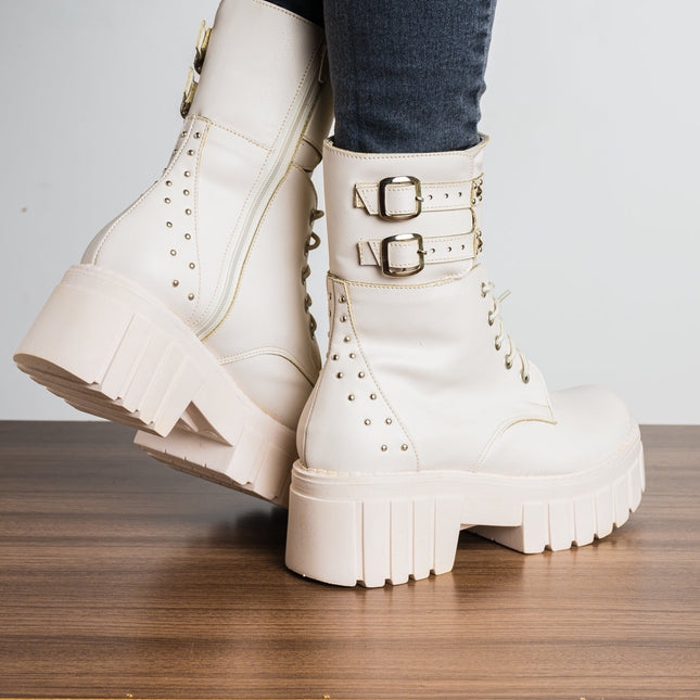 Botas Kurih - Nude - Tienda Nébula