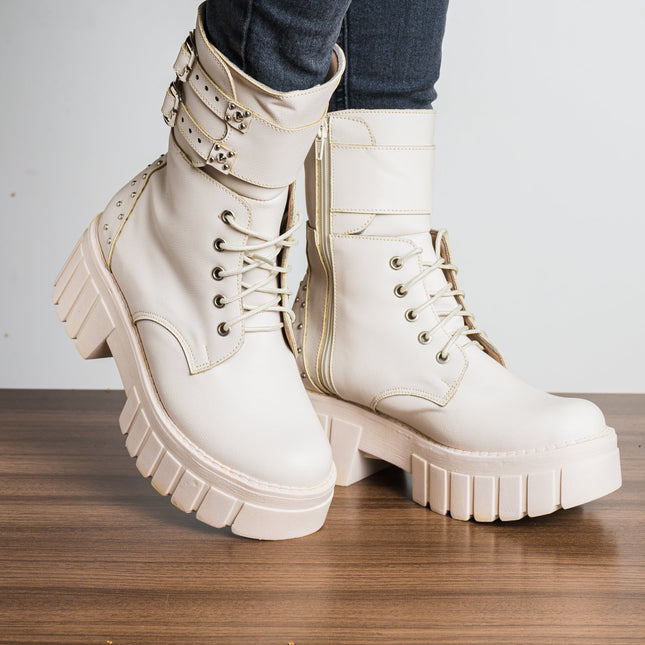 Botas Kurih - Nude - Tienda Nébula