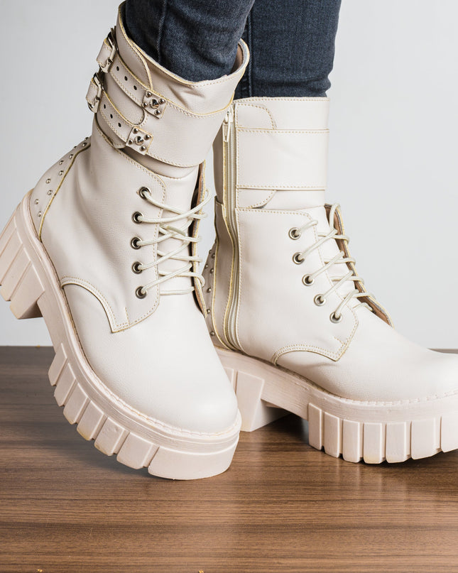 Botas Kurih - Nude - Tienda Nébula