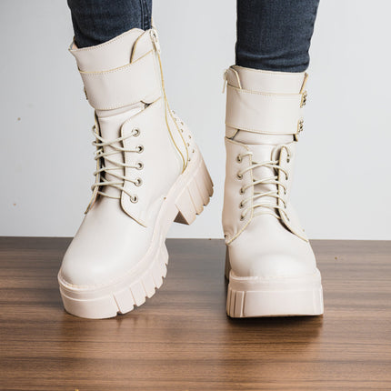 Botas Kurih - Nude - Tienda Nébula