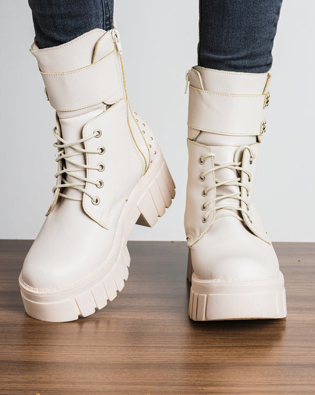 Botas Kurih - Nude - Tienda Nébula