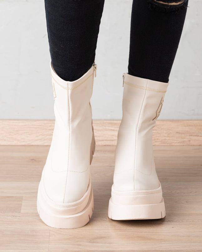 Botas Labell - Nude - Tienda Nébula