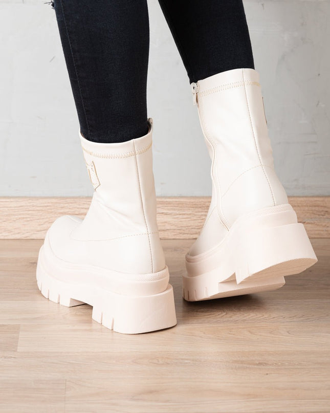 Botas Labell - Nude - Tienda Nébula