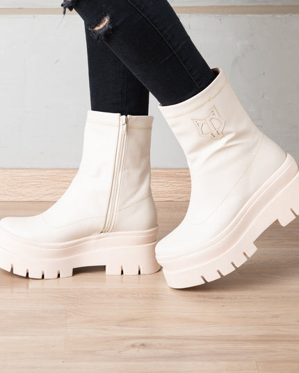Botas Labell - Nude - Tienda Nébula