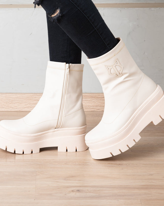 Botas Labell - Nude - Tienda Nébula
