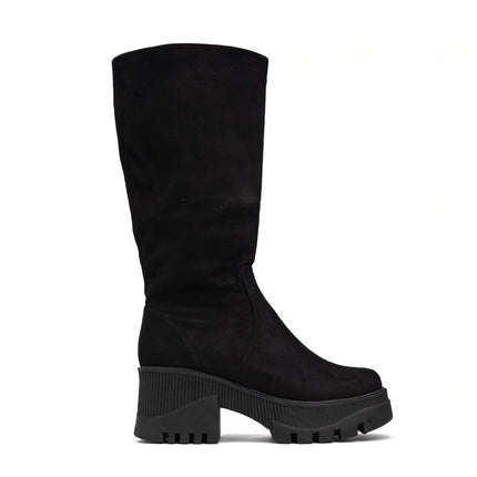 Botas Locket - Negro Gamuza - Tienda Nébula