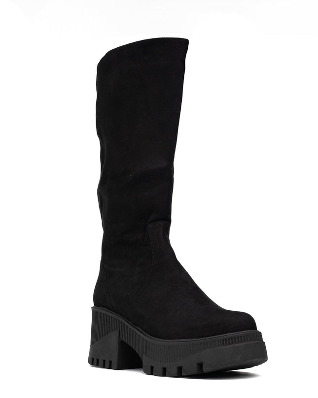 Botas Locket - Negro Gamuza - Tienda Nébula