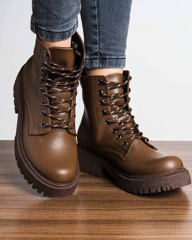 Botas Madelinne - Marrón - Tienda Nébula
